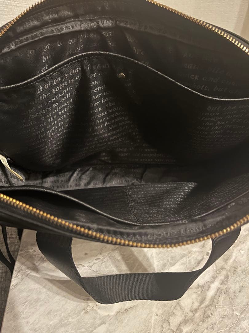 【美品】kate spade 2WAYビジネスバッグ｜A4収納可｜