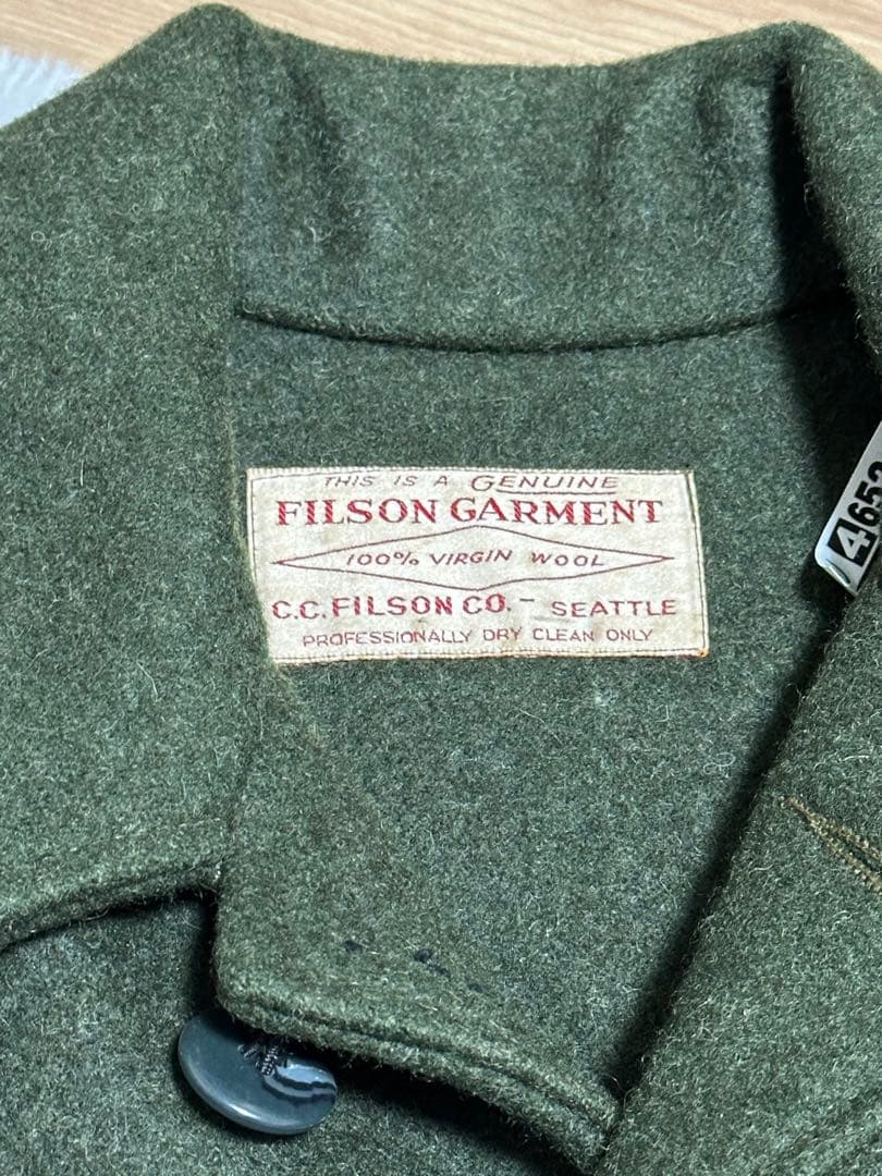 美品 90s FILSON フィルソン ダブルマッキーノ クルーザージャケット