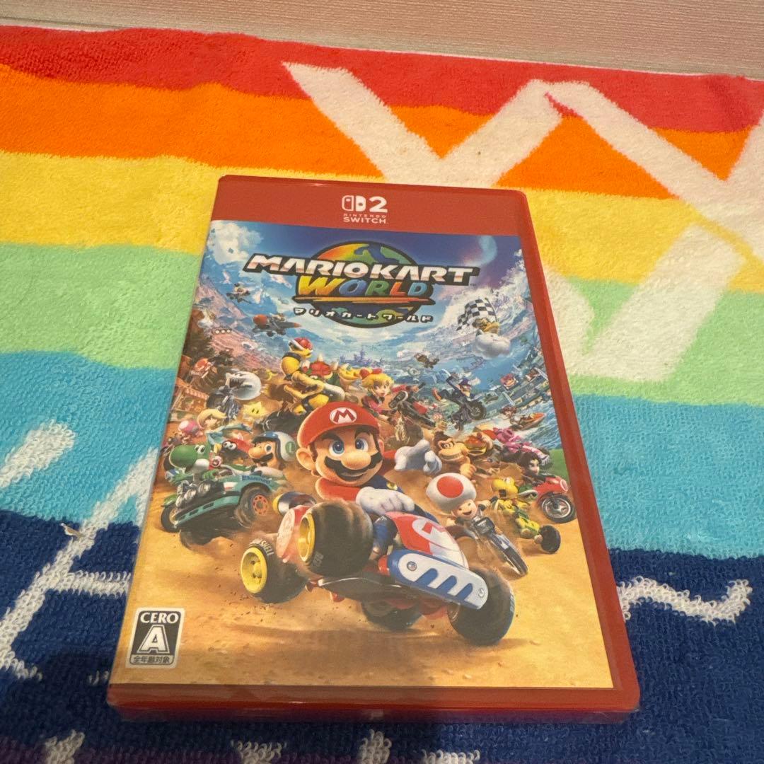 【シュリンク付きの新品未開封】マリオカートワールド Switch2