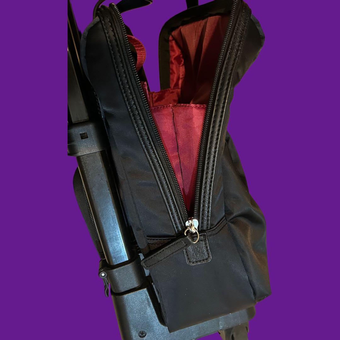 SWANY ブラック ナイロン キャリーケース