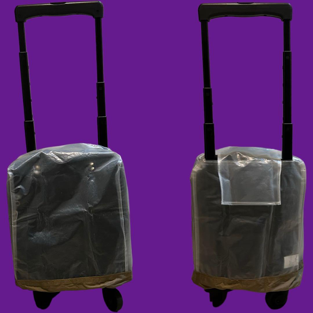 SWANY ブラック ナイロン キャリーケース