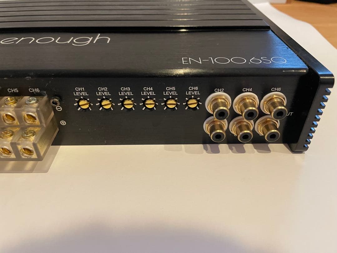 enough EN-100.6SQ ストレートアンプAB級　6ch 独立ゲイン