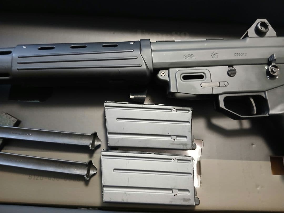 89式小銃 折曲銃床型　ガスガン ブラック