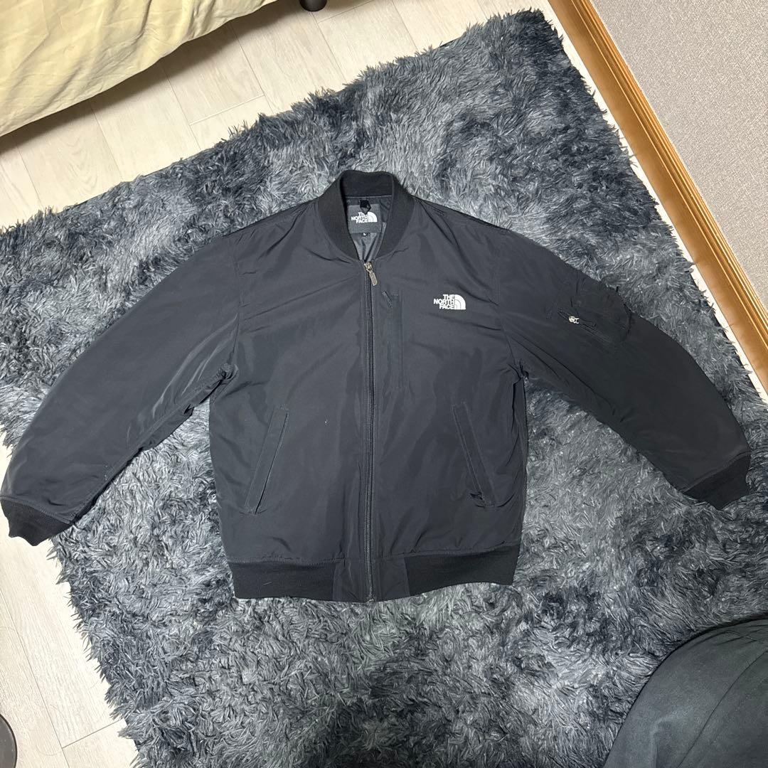 THE NORTH FACE ブラック MA-1ジャケット Lサイズ