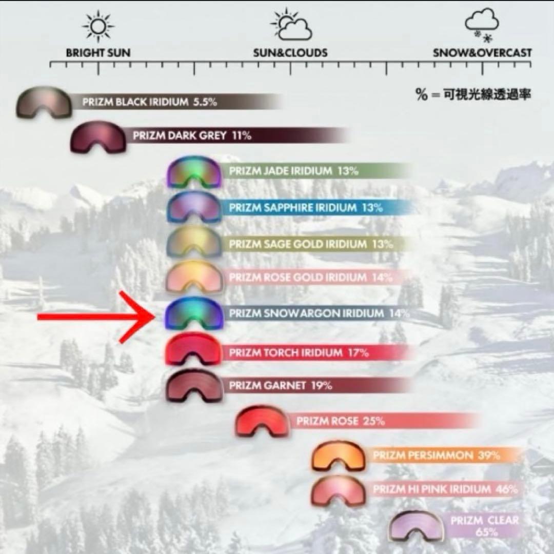 新品未使用　オークリーゴーグル　フライトトラッカーＬ　オークリースノーゴーグル