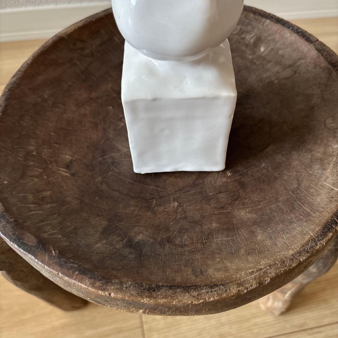 内田鋼一氏作 白釉酒器