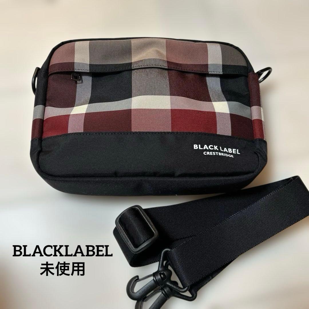Burberry BLACKLABEL クレストブリッジチェックショルダー未使用