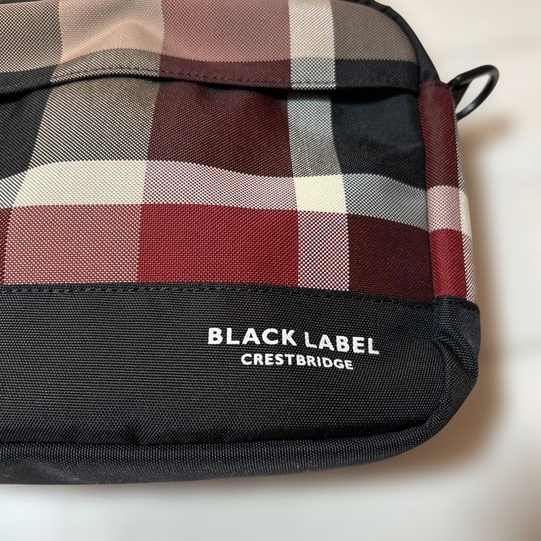Burberry BLACKLABEL クレストブリッジチェックショルダー未使用