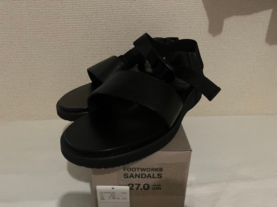 【新品、未使用】FOOTWORKS CIBO サンダル 27.0cm
