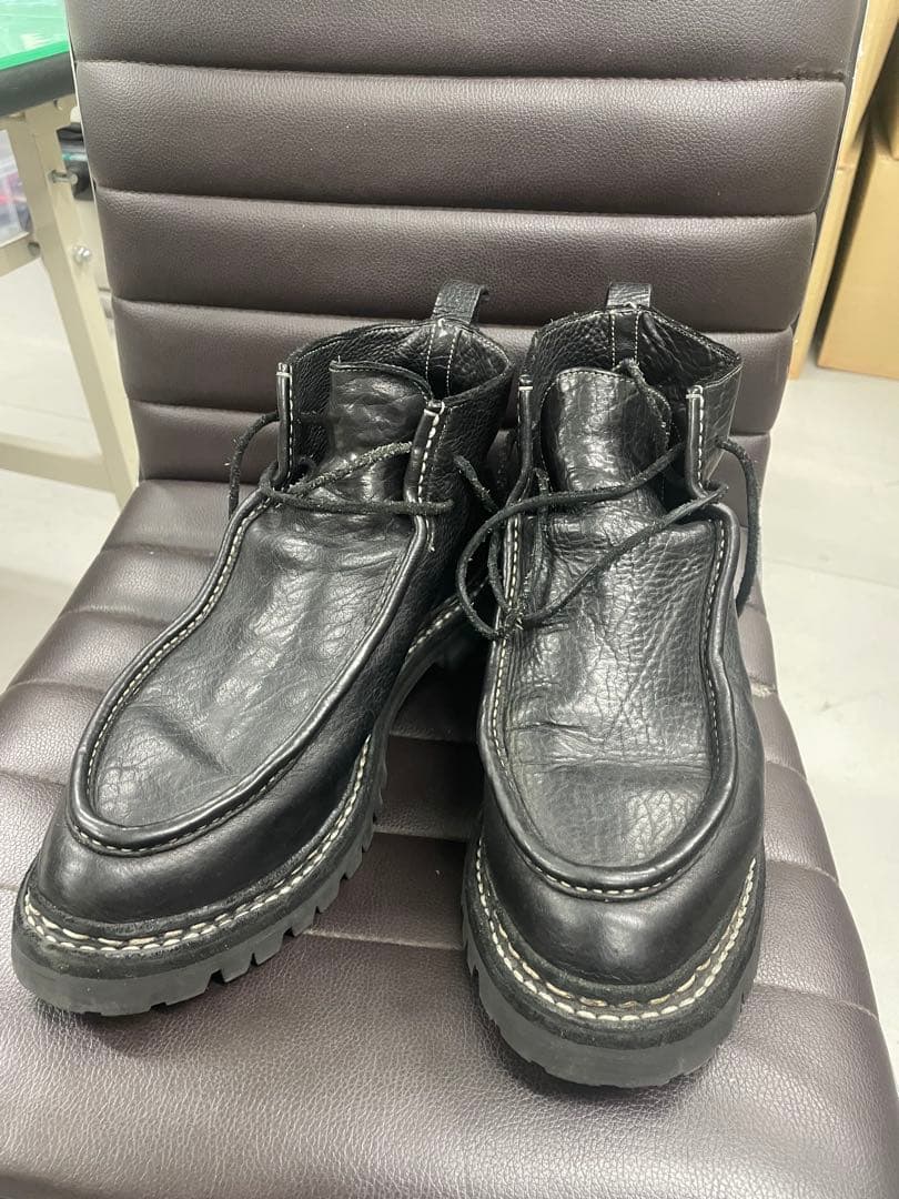 あっきーさん専用 GUIDI NTP04 チロリアンブーツ42 ブラック