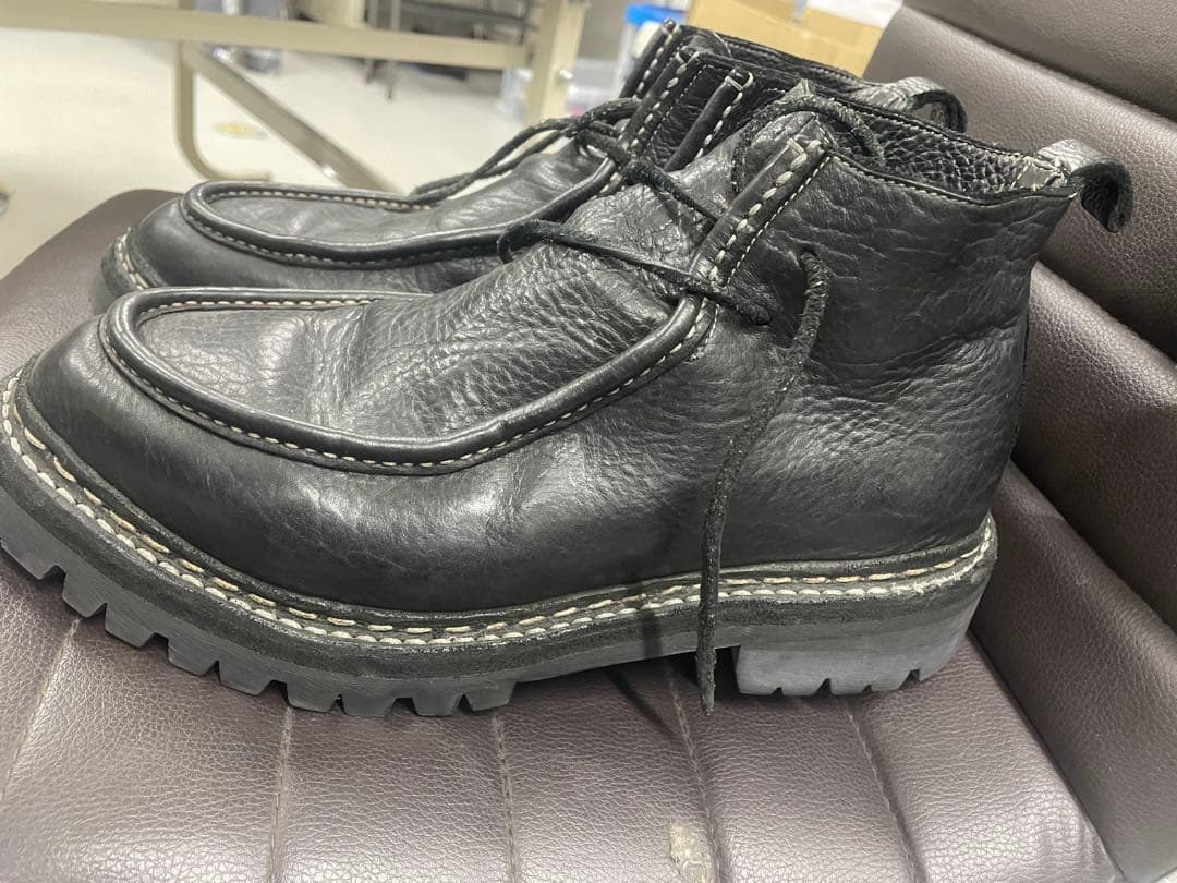 あっきーさん専用 GUIDI NTP04 チロリアンブーツ42 ブラック