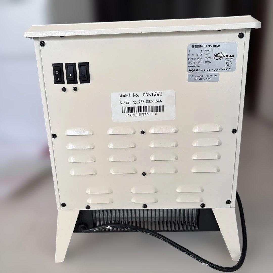 Dimplex 電気ストーブ ホワイト