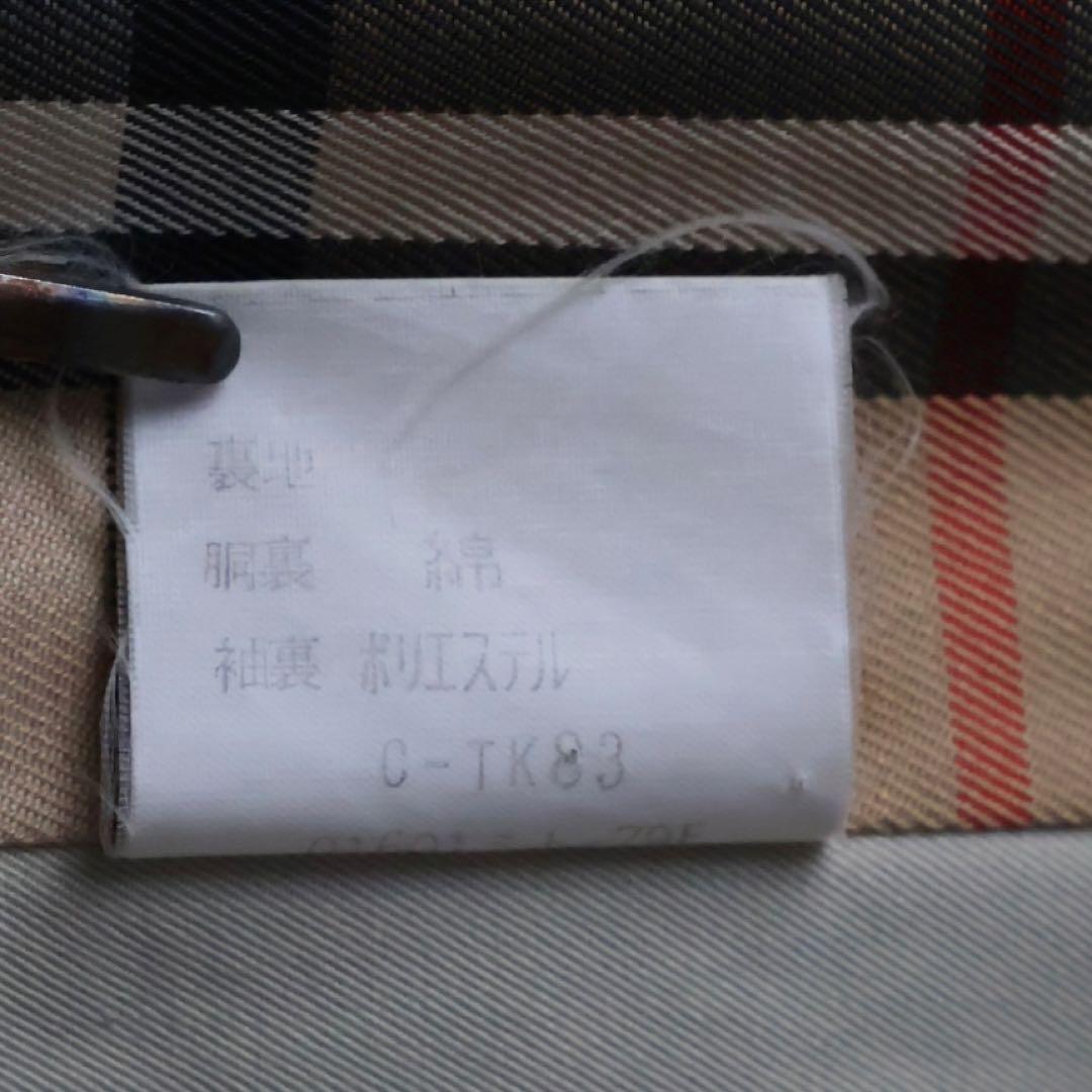 バーバリー　トレンチコート　ベージュ　ノバチェック　35