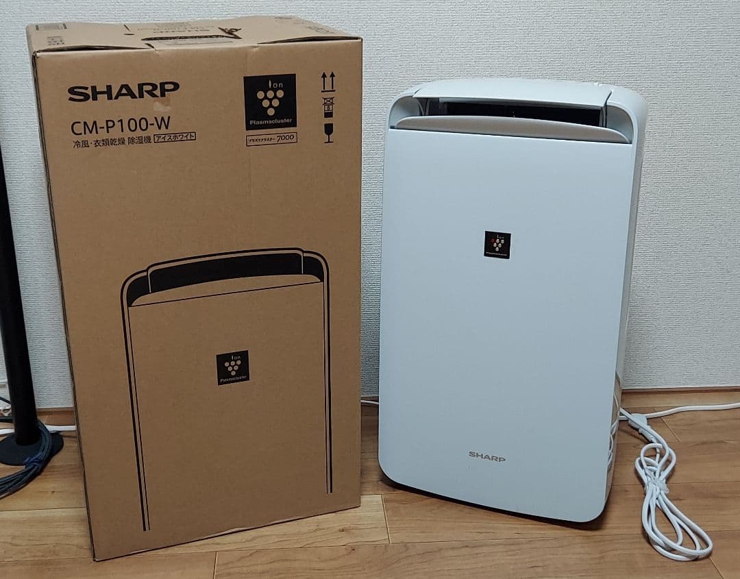 s*y様 SHARP CM-P100-W 除湿機 ホワイト