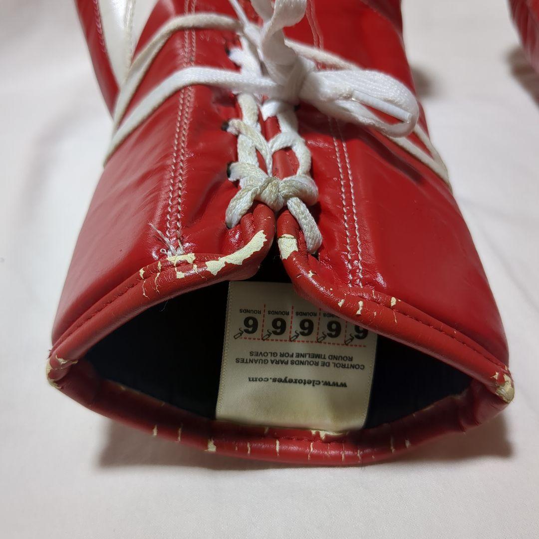 レイジェス　ボクシンググローブ　赤　10oz　プロファイト用　中古品