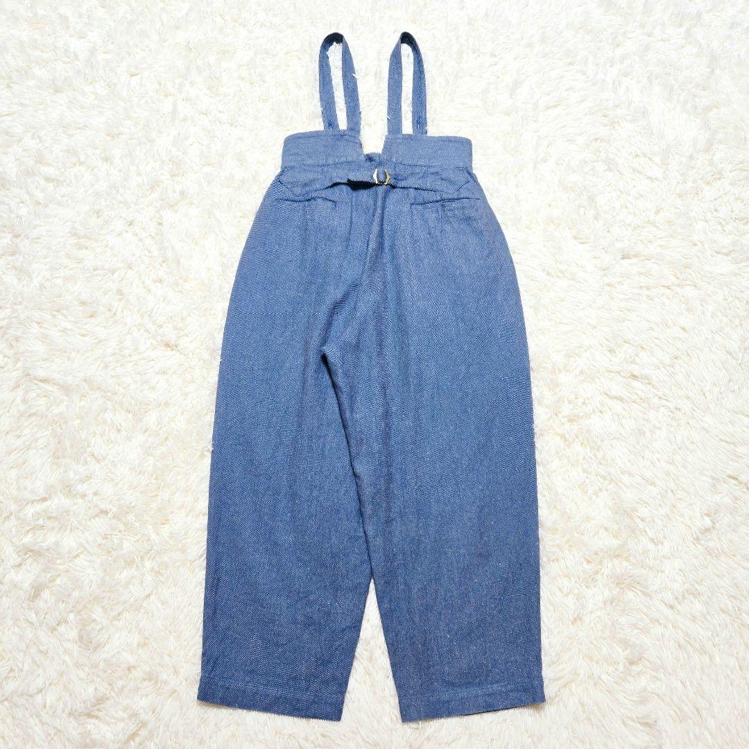 【希少】susuri ★ススリ リネンコットン ムースパンツ サロペット