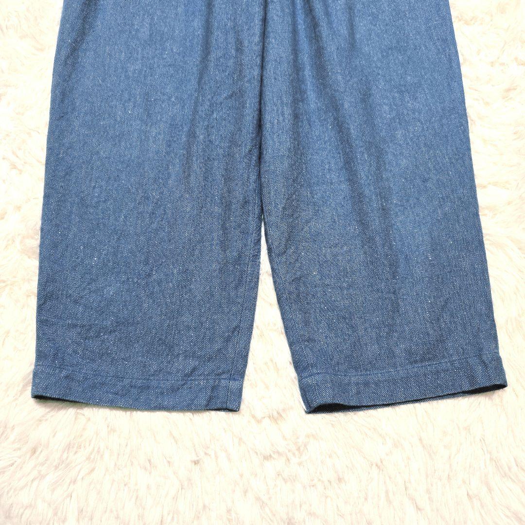 【希少】susuri ★ススリ リネンコットン ムースパンツ サロペット