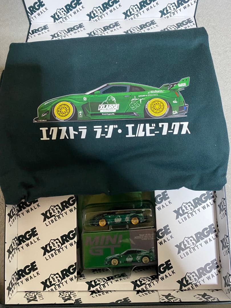 LBWK × XLARGE PREMIUM BOXミニカー＆TシャツXLサイズ）