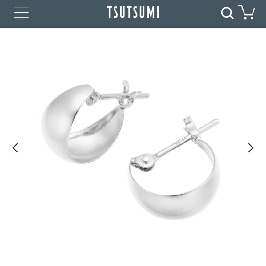 ツツミ　プラチナピアス