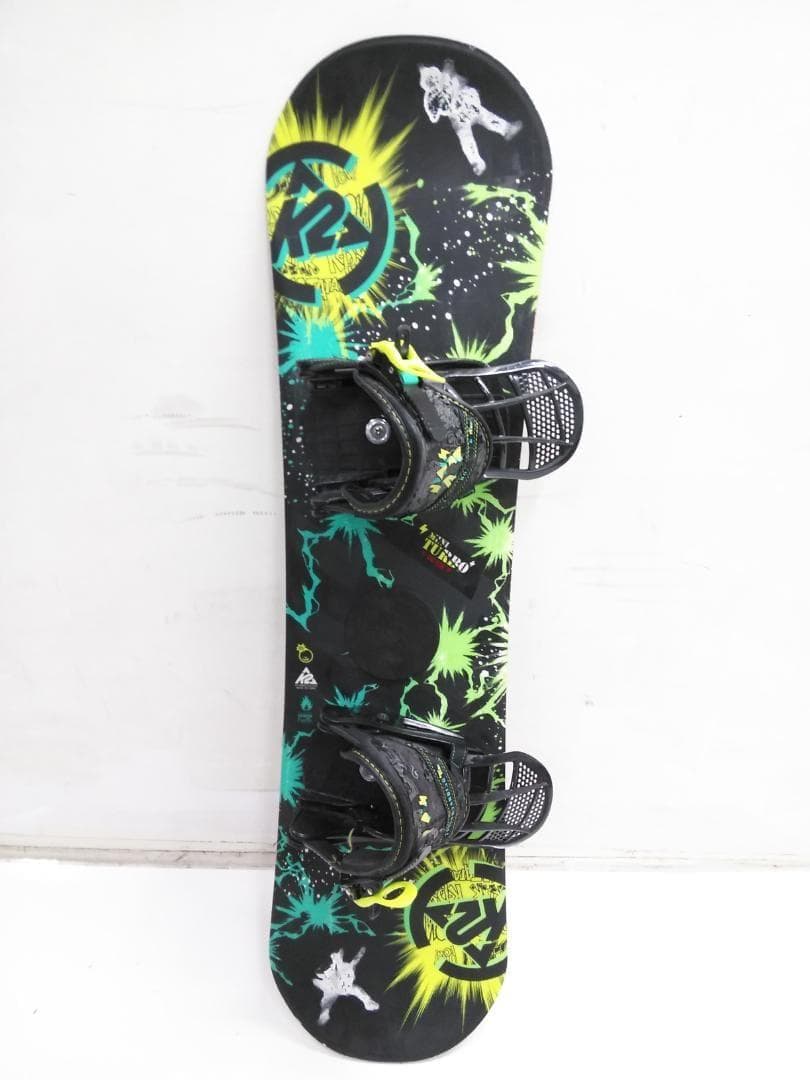 K2 MINI TURBO 90cm 子供 キッズ用 スノーボード ビン付き