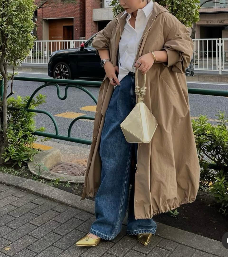 【新品未使用】ELENDEEK エレンディークライトレイヤードコート