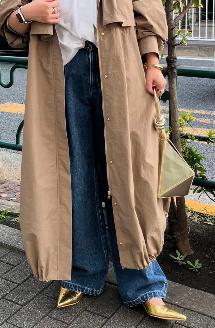 【新品未使用】ELENDEEK エレンディークライトレイヤードコート