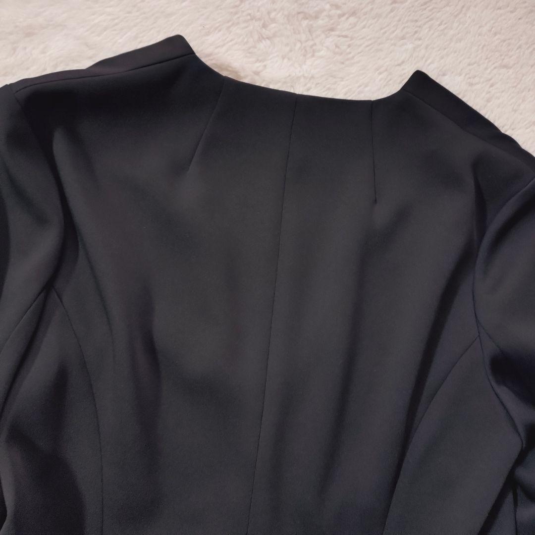 美品 Theory luxe カラーレスジャケット aina ブラック 40