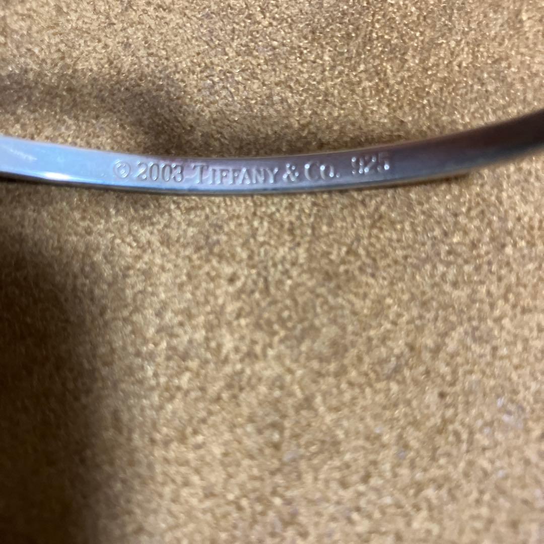 ティファニー レクタングル オープン スクエア ブレスレット シルバー