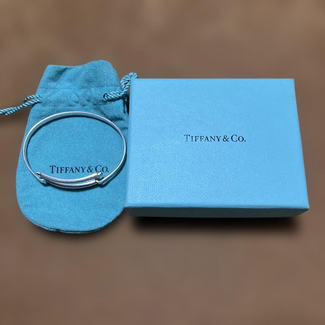 ティファニー レクタングル オープン スクエア ブレスレット シルバー