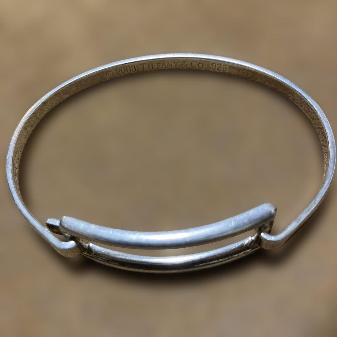 ティファニー レクタングル オープン スクエア ブレスレット シルバー