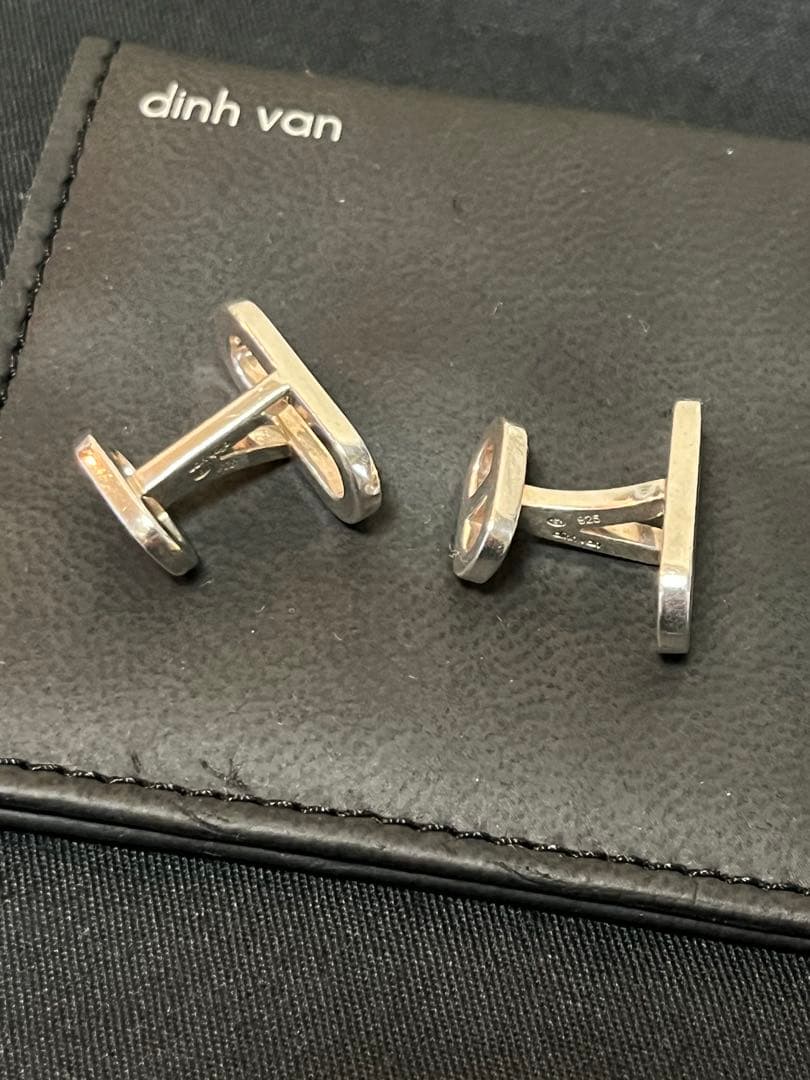 dinh van ディンヴァン シルバー 925 カフリンクス マイヨン レア物