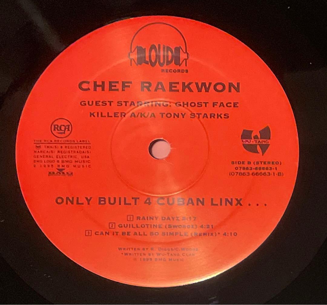 RAEKWON only built 4 cuban linx... レコード