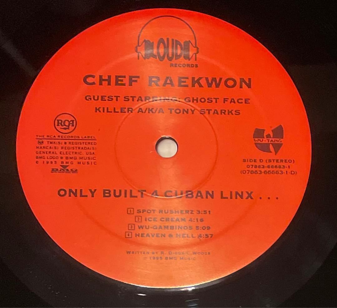 RAEKWON only built 4 cuban linx... レコード