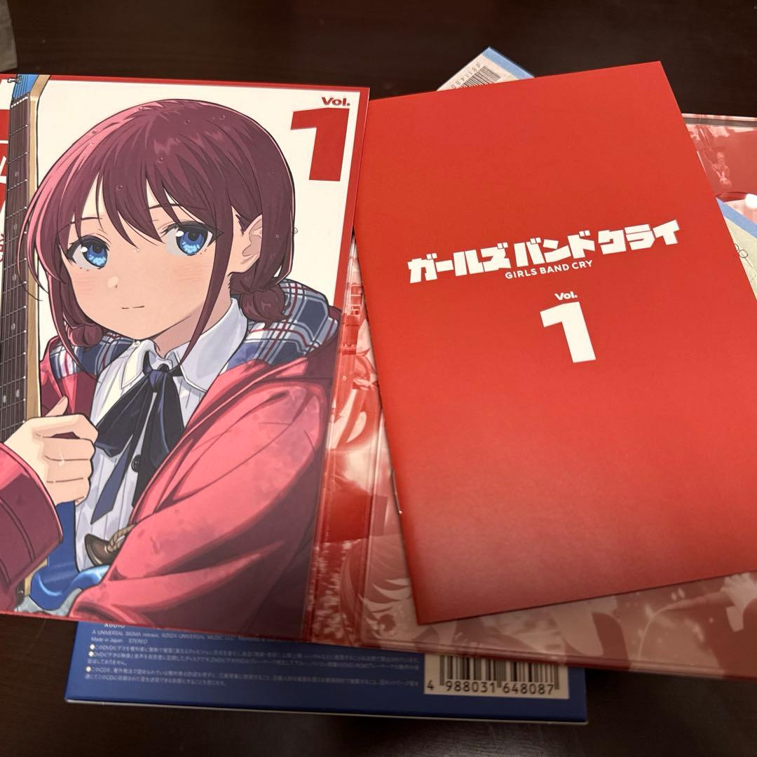 ガールズバンドクライ 豪華特典版DVD 全巻セット