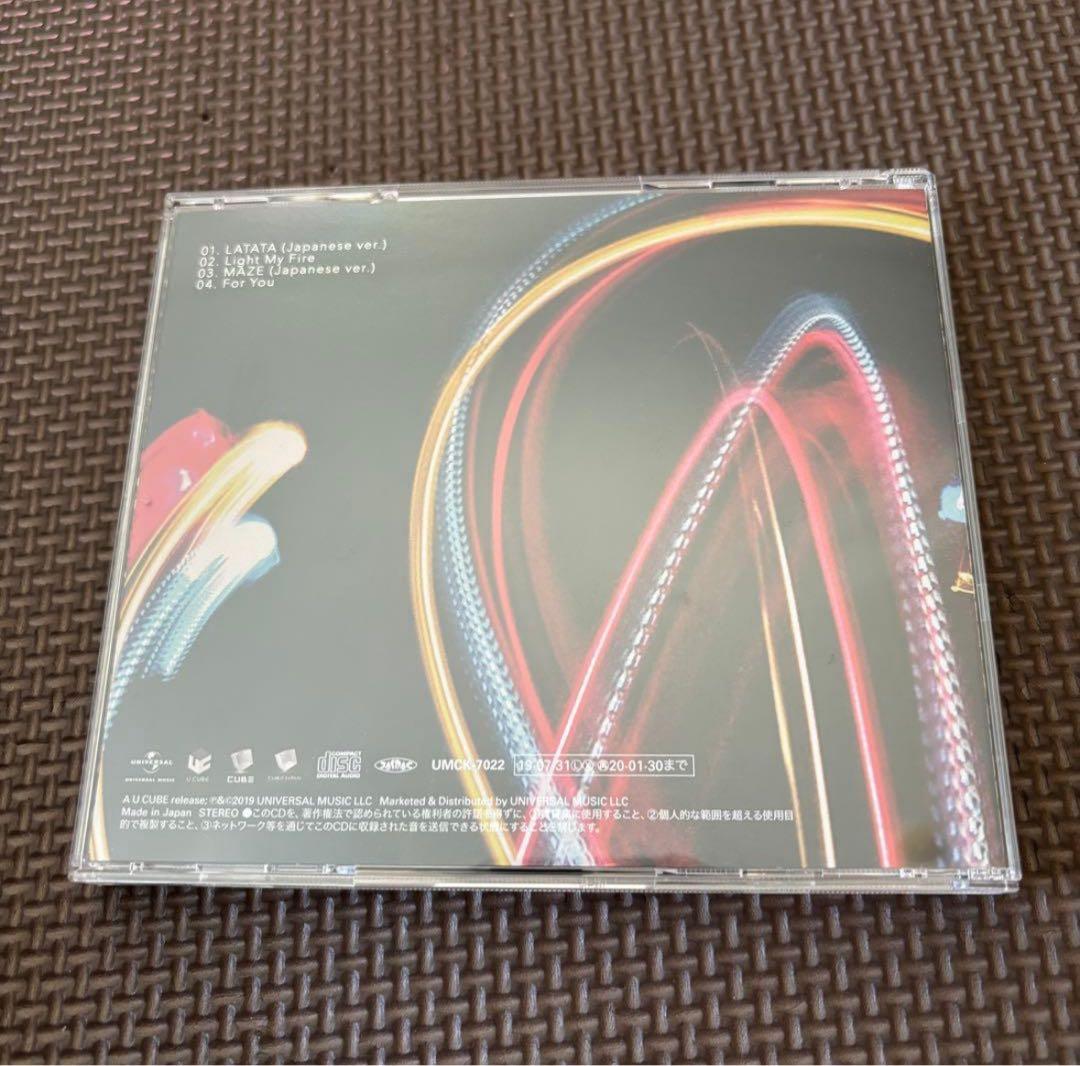 gidle 直筆サイン入りCD latata