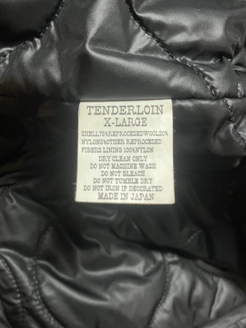 【希少XLサイズ】テンダーロイン　05A/W ポリスマンジャケット