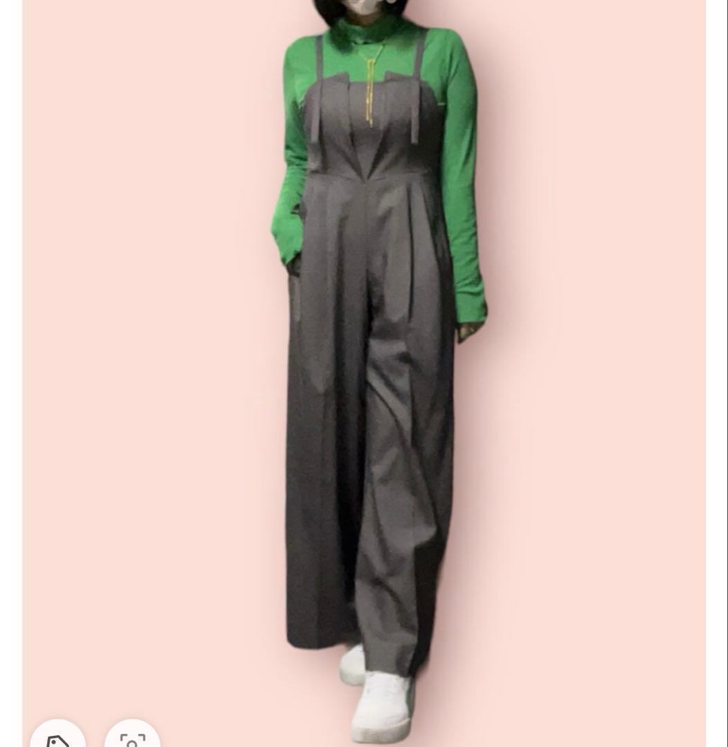 試着のみ★ FOLD TUCK WIDE ROMPERS