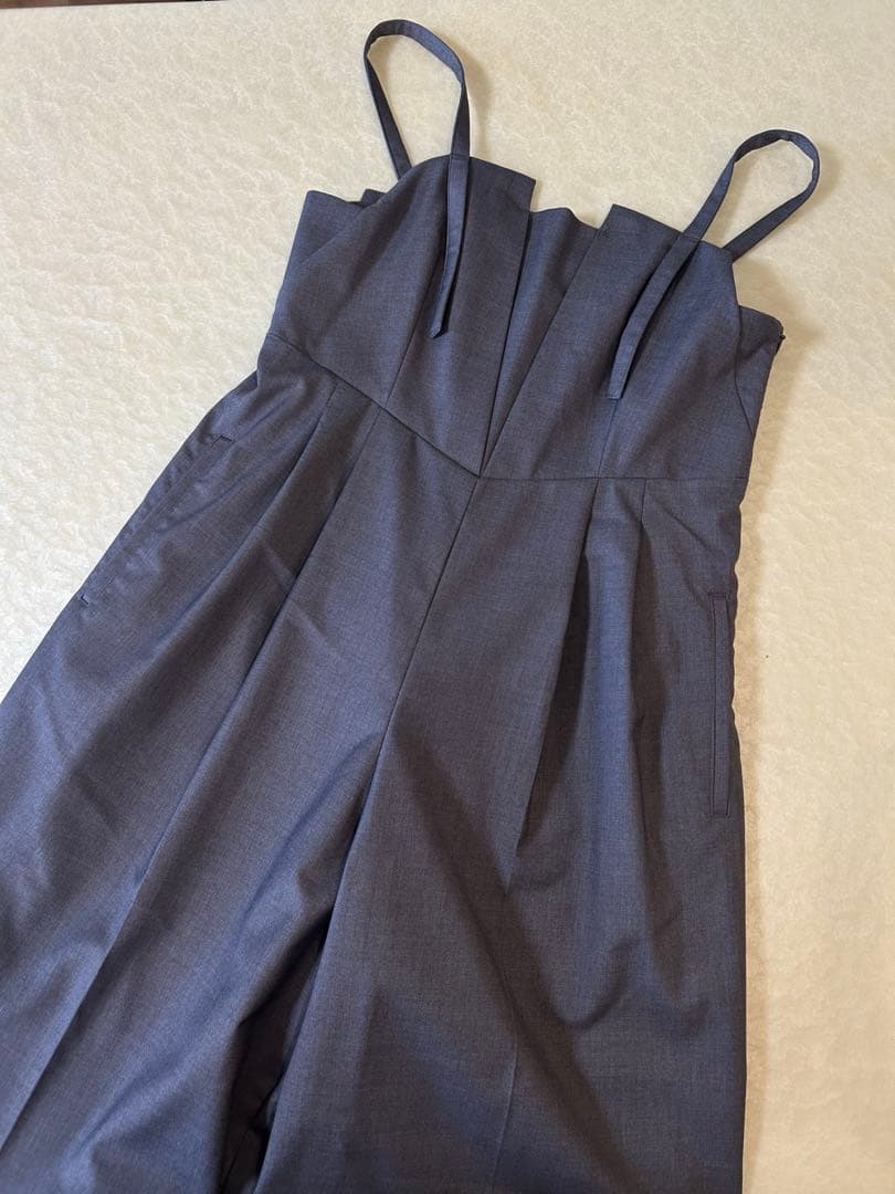 試着のみ★ FOLD TUCK WIDE ROMPERS