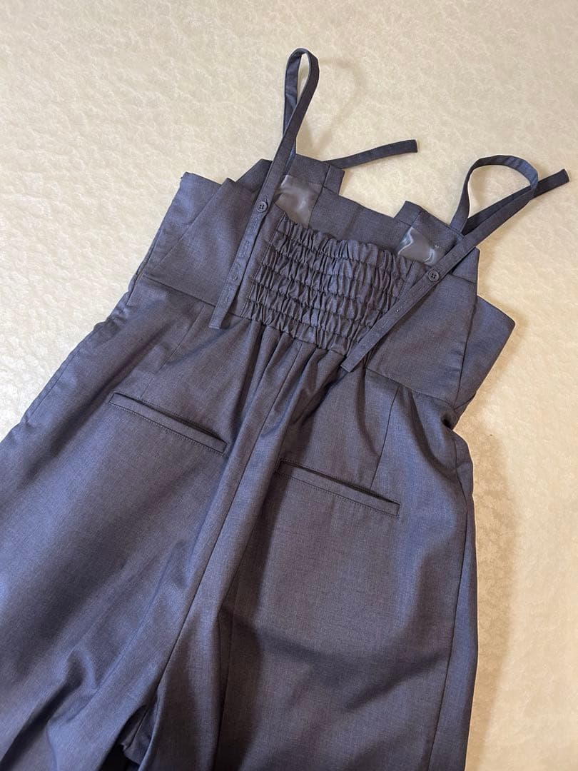 試着のみ★ FOLD TUCK WIDE ROMPERS