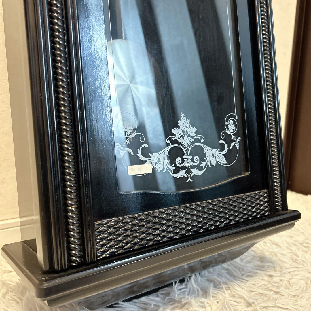 【動作品】愛知時計 振り子時計 日本製 ビンテージ 掛け時計 昭和レトロ