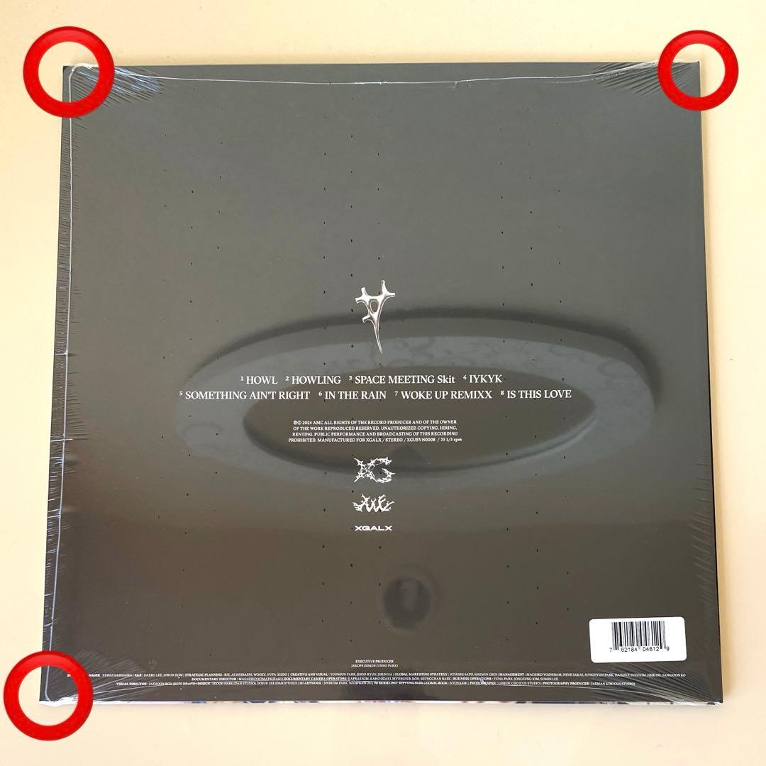 【XG】AWE HINATA ver. US レコード Vinyl 新品未開封