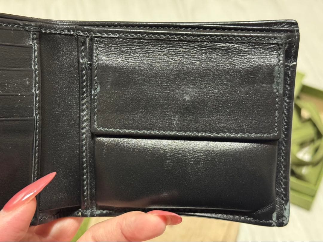 GUCCI 二つ折り財布　ダブルG  ウォレット