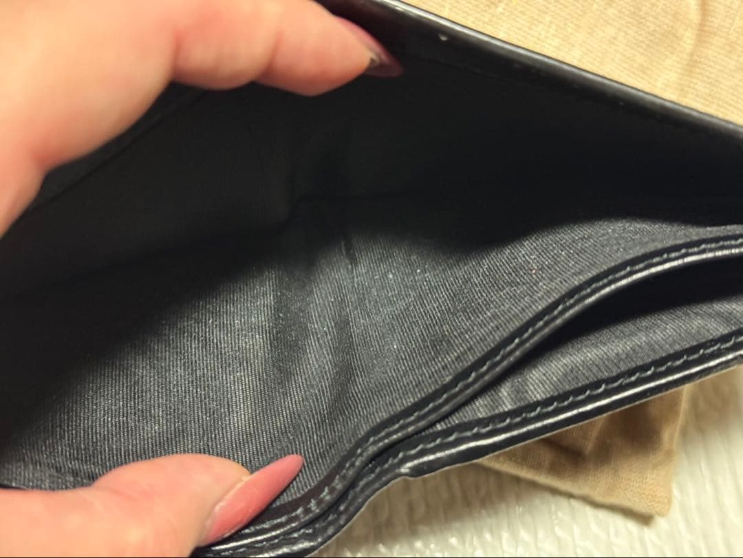 GUCCI 二つ折り財布　ダブルG  ウォレット