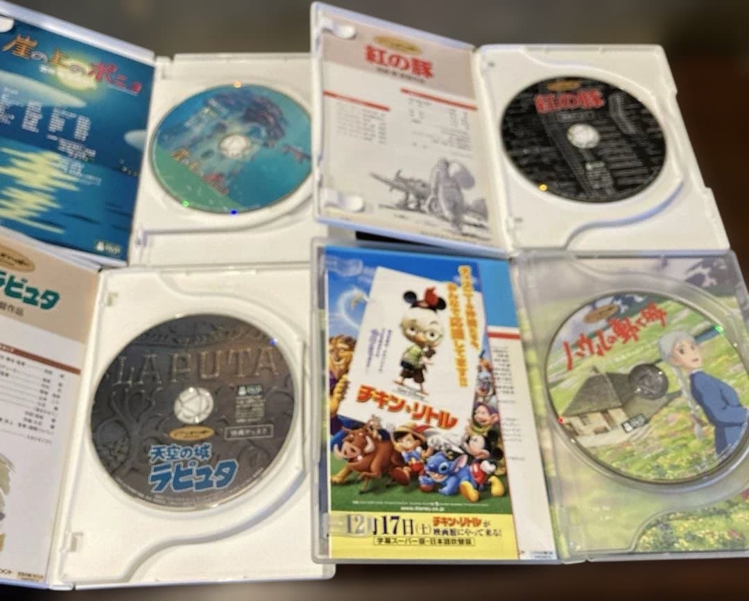 ジブリDVD特典ディスク8枚(51)新品未使用１枚含む