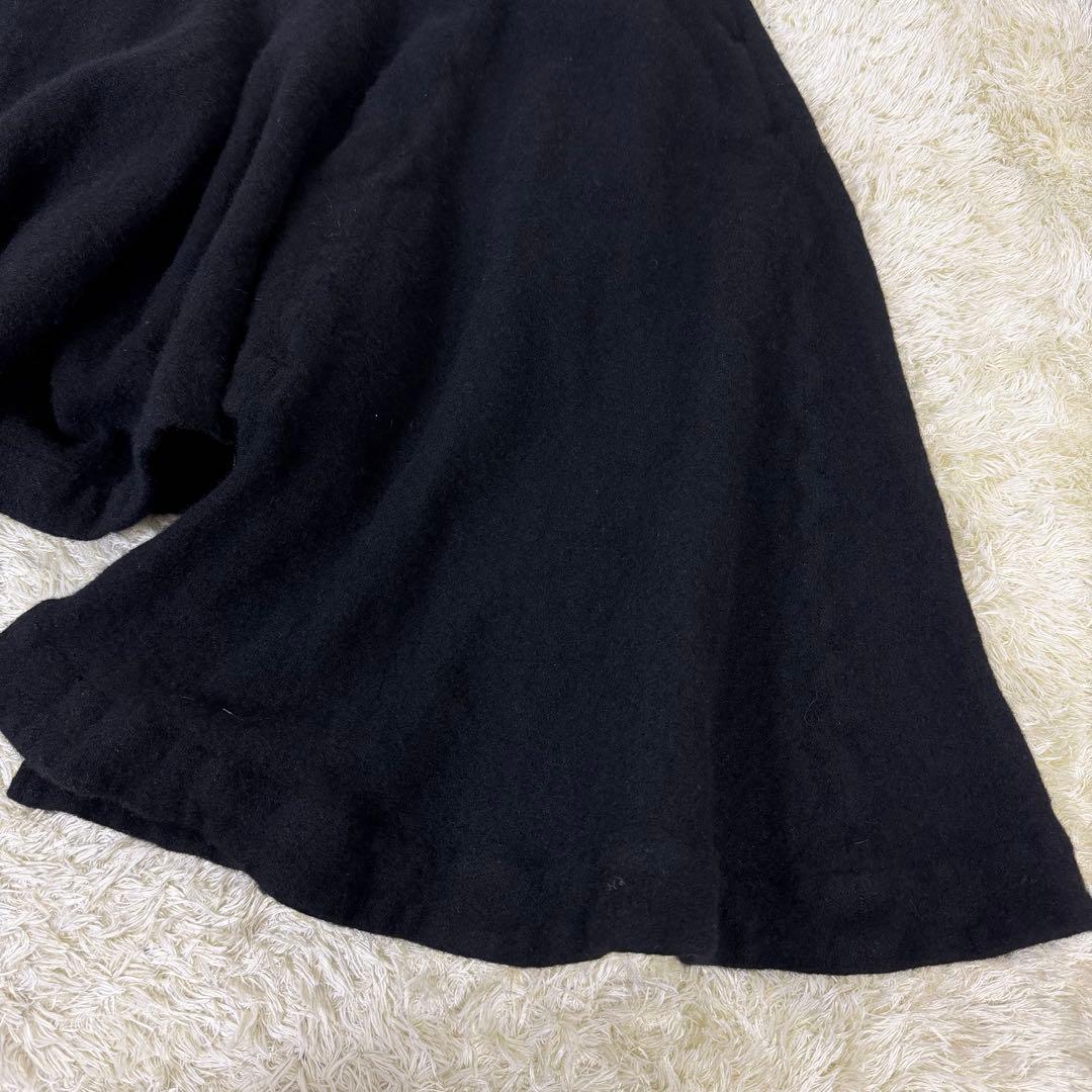 24SS コムデギャルソンオムプリュス ウール縮絨 シンプルパンツ