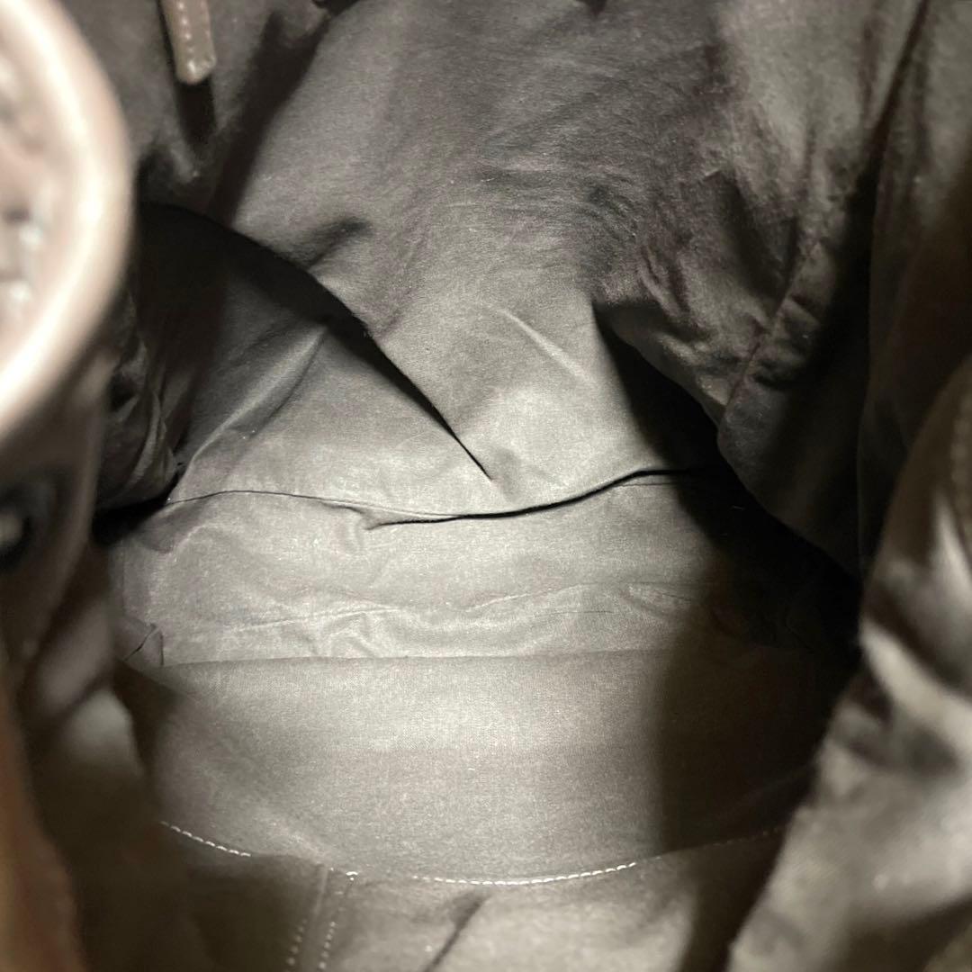 専用品FALORNI イントレチャート グレージュ ラムレザー バックパック