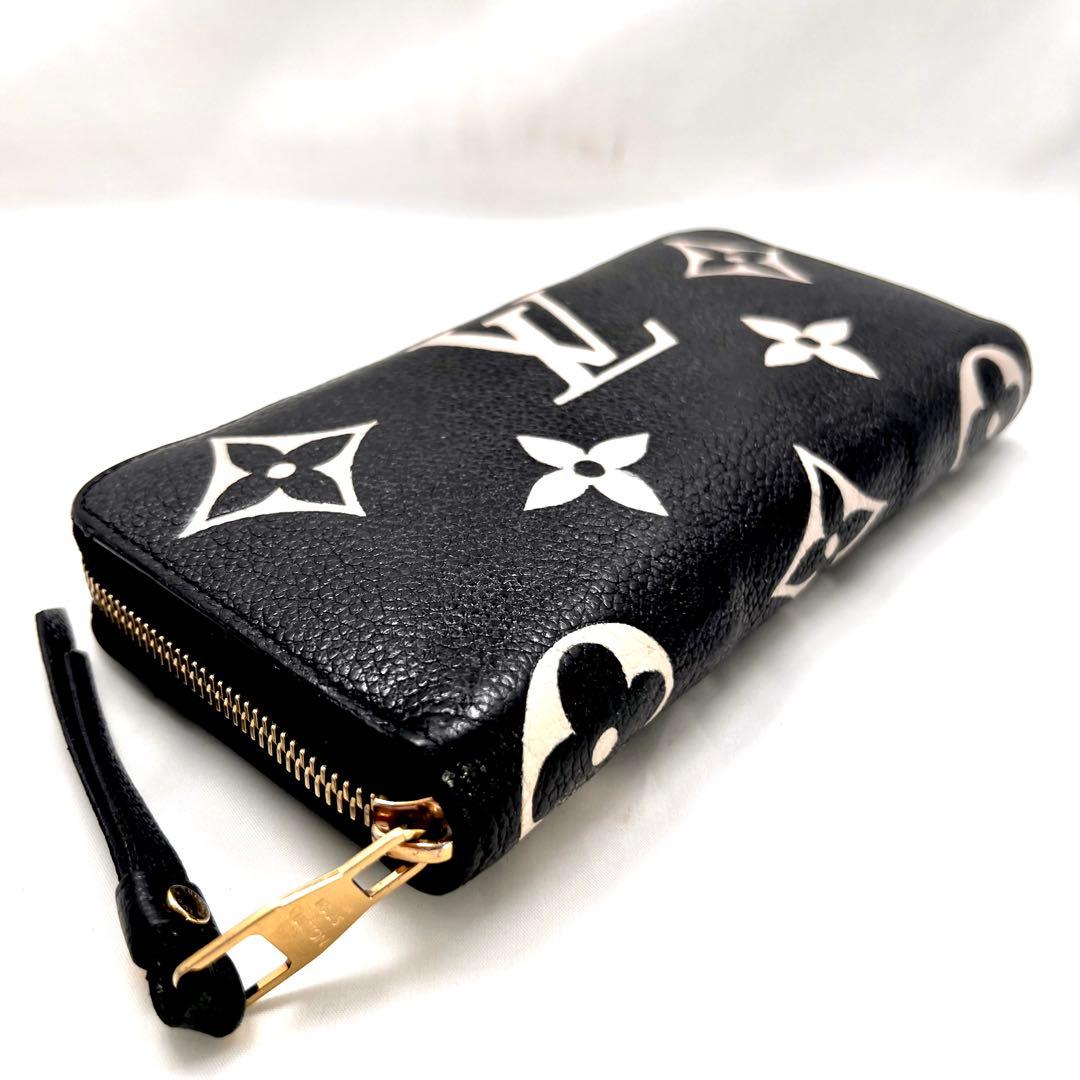 【美品】 RFID ルイヴィトン バイカラー アンプラント ジッピーウォレット