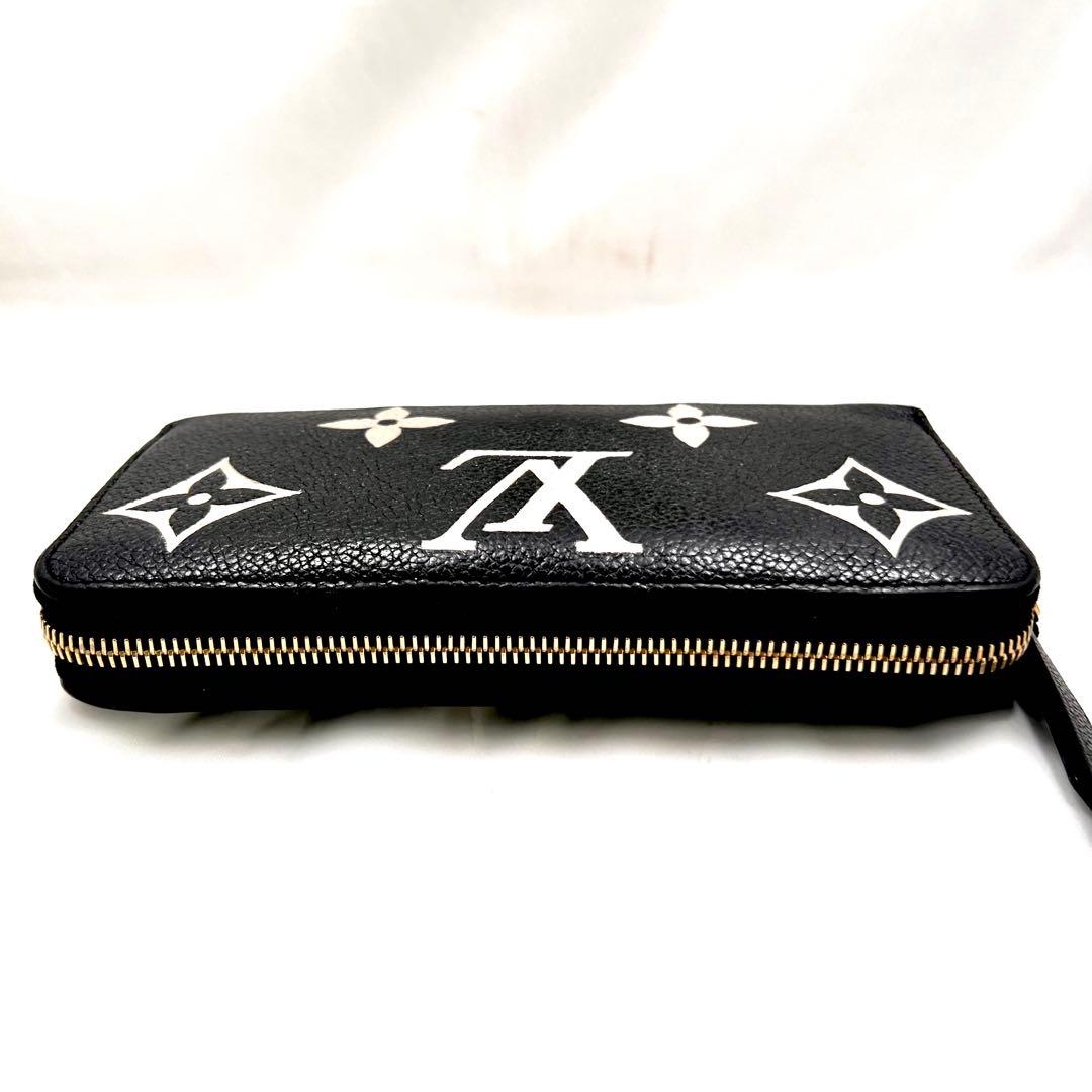 【美品】 RFID ルイヴィトン バイカラー アンプラント ジッピーウォレット