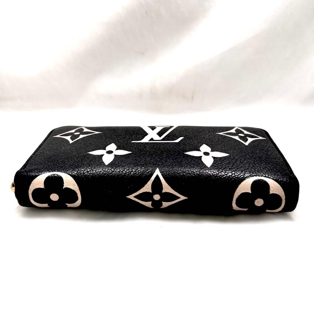 【美品】 RFID ルイヴィトン バイカラー アンプラント ジッピーウォレット