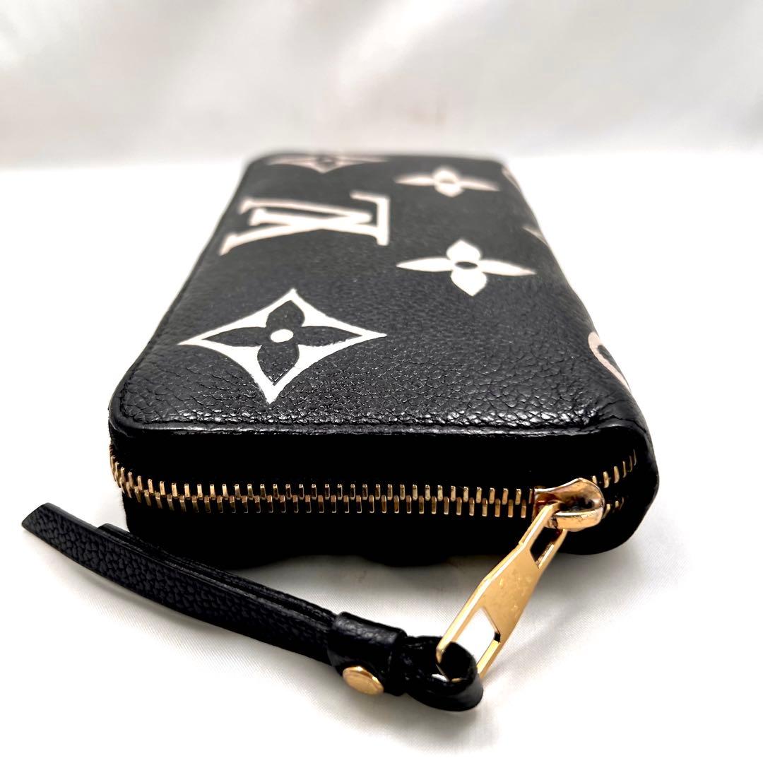 【美品】 RFID ルイヴィトン バイカラー アンプラント ジッピーウォレット
